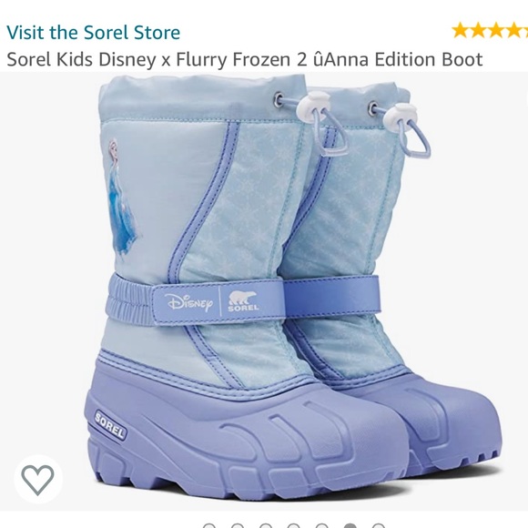 Sorel Frozen girls boots - Picture 2 of 4
